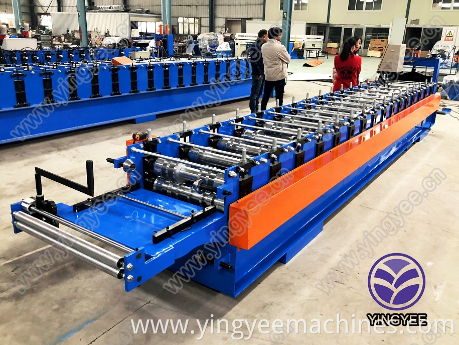 Standing Seam Self Lock Metal Roofing Clip Panel Roll Forming Machine